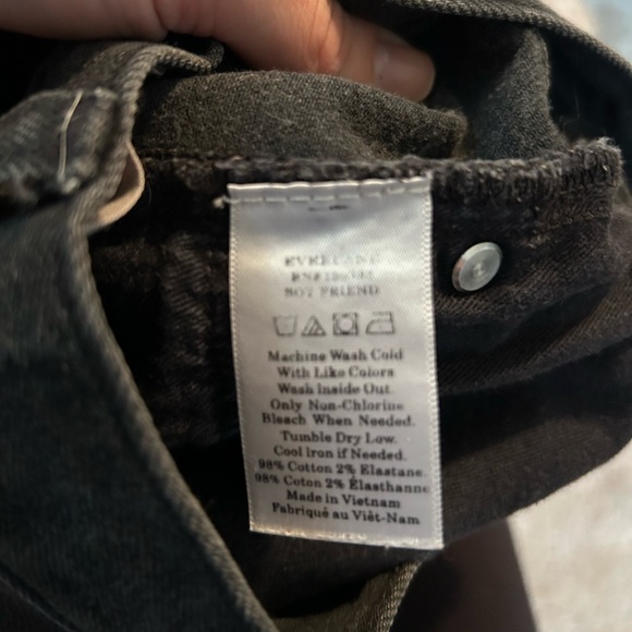 Black Everlane skinny jeans size 24 regular - Picture 4 of 5